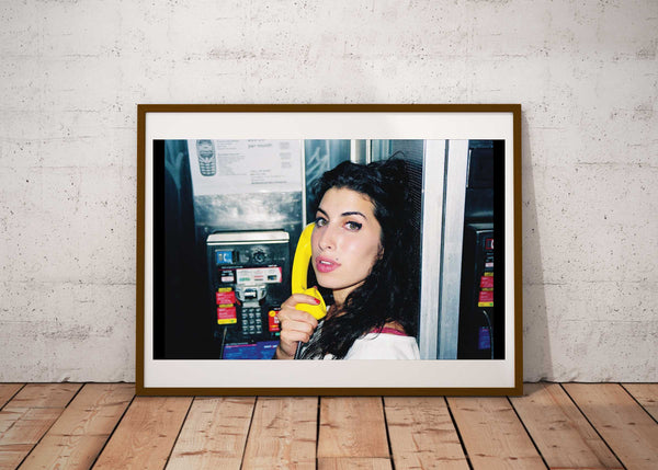 "NYC Phone booth"- Amy Winehouse 16x 20 C41 photographic archival print